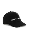 Marc Jacobs Logo-embroidered Cap In Black