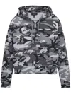 Marc Jacobs Logo-embroidered Hoodie In Grey