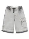 Marc Jacobs Logo-embroidered Shorts In Grey