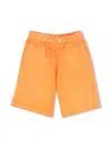 Marc Jacobs Logo-embroidered Shorts In Orange