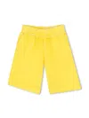 Marc Jacobs Logo-embroidered Shorts In Yellow