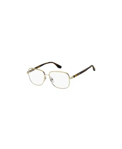 Marc Jacobs Logo Flat Mirror In Nude