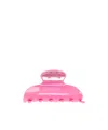 Marc Jacobs The Claw Clip With Glossy Finish And Metal Accent