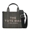 Marc Jacobs The Monogram Jacquard Small Tote Bag In Black