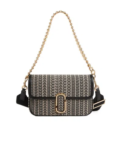 Marc Jacobs Flip Shoulder Bag In Black
