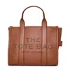 Marc Jacobs The Large Tote Bag In Grained Leather In Brown