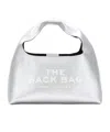 Marc Jacobs The Metallic Leather Mini Sack Bag In Silver