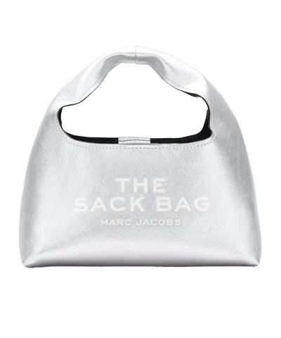 MARC JACOBS MARC JACOBS METALLIC MINI SACK BAG