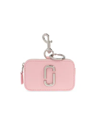Marc Jacobs Logo Key Bag In Pink