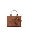 Marc Jacobs Logo Keychain In Brown