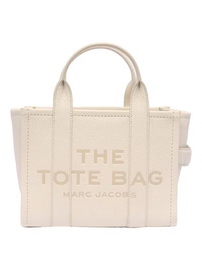 Marc Jacobs Logo Leather Small Bag In White