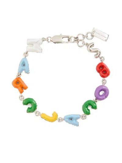 MARC JACOBS LOGO-LETTERING BRACELET