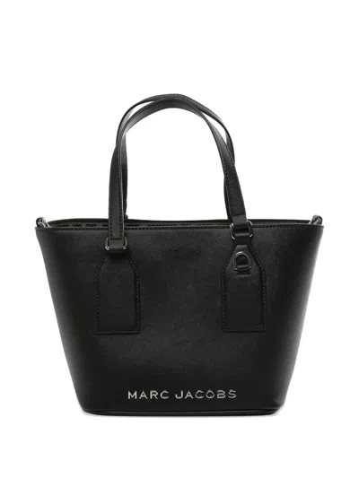 Marc Jacobs Logo-lettering Tote Bag In Black