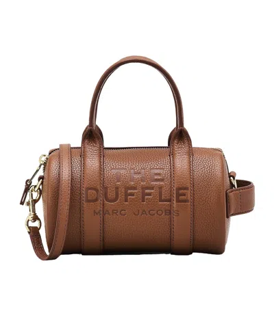 Marc Jacobs Logo Mini Shoulder Bag In Brown