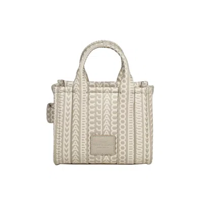 Marc Jacobs Logo Monogram Tote In Sand