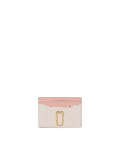 Marc Jacobs Logo Motif Plaque Card Case In Multi