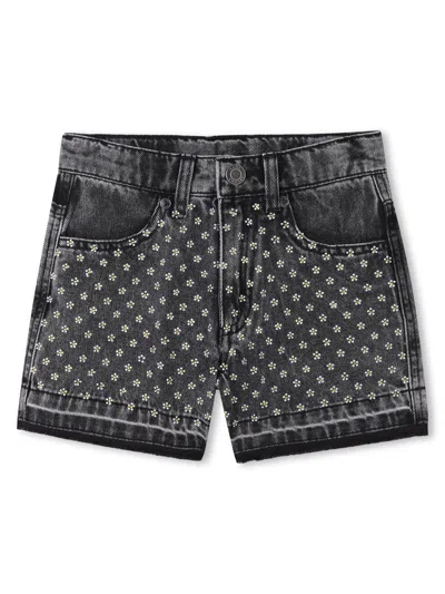 Marc Jacobs Kids' Logo-patch Shorts In Black
