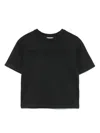 Marc Jacobs Logo-patch T-shirt In Black