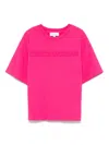 Marc Jacobs Logo-patch T-shirt In Rosa