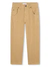 Marc Jacobs Logo-patch Trousers In Neutrals