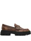 Marc Jacobs The Frankie Platform Loafer In Brown