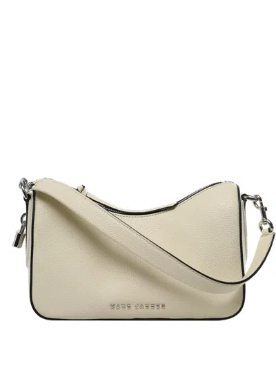 Marc Jacobs Logo-plaque Shoulder Bag In Neutral