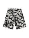 Marc Jacobs Logo-print Cotton-blend Shorts In Black