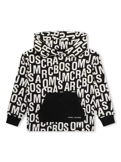 MARC JACOBS LOGO-PRINT HOODIE