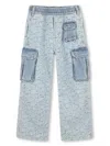 Marc Jacobs Logo-print Jeans In Blue