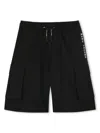 Marc Jacobs Logo-print Shorts In Black
