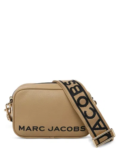 Marc Jacobs Logo-print Shoulder Bag In Brown