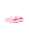 Marc Jacobs Logo-print Slides In Pink