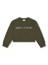 Marc Jacobs Logo-print Sweatshirt In Green