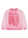 Marc Jacobs Logo-print Sweatshirt In Pink