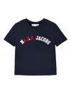 Marc Jacobs Logo-print T-shirt In Blue