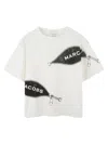 Marc Jacobs Logo Print T-shirt In Ivory