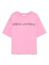 Marc Jacobs Logo-print T-shirt In Rosa