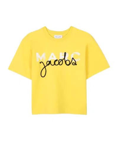 MARC JACOBS LOGO-PRINT T-SHIRT