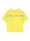 Marc Jacobs Kids' Logo-print T-shirt In Yellow
