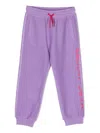 Marc Jacobs Logo-print Track Pants In Purple