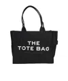 Marc Jacobs Logo Printed Handbag In Black