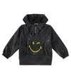 Marc Jacobs Smiley Face-print Windbreaker In Black