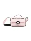 Marc Jacobs Logo-rubberised Shoulder Bag In Pink
