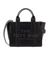 Marc Jacobs Structured Medium Tote With Textured Leather Finish In Black