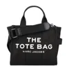 Marc Jacobs 'traveler Handbag' Black Mini Tote Bag With Logo In Black
