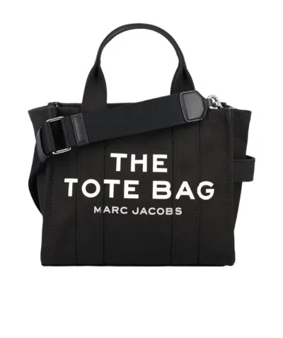 Marc Jacobs Logo Shoulder Bag In Black
