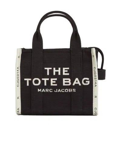 Marc Jacobs Logo Shoulder Bag In Black