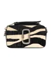 Marc Jacobs Snapshot Pony-effect Shoulder Bag In Black