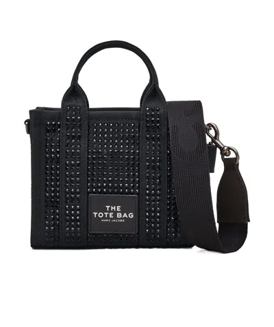 Marc Jacobs Logo Shoulder Bag In Black