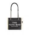 Marc Jacobs The Denim Chain Small Tote Bag In Black